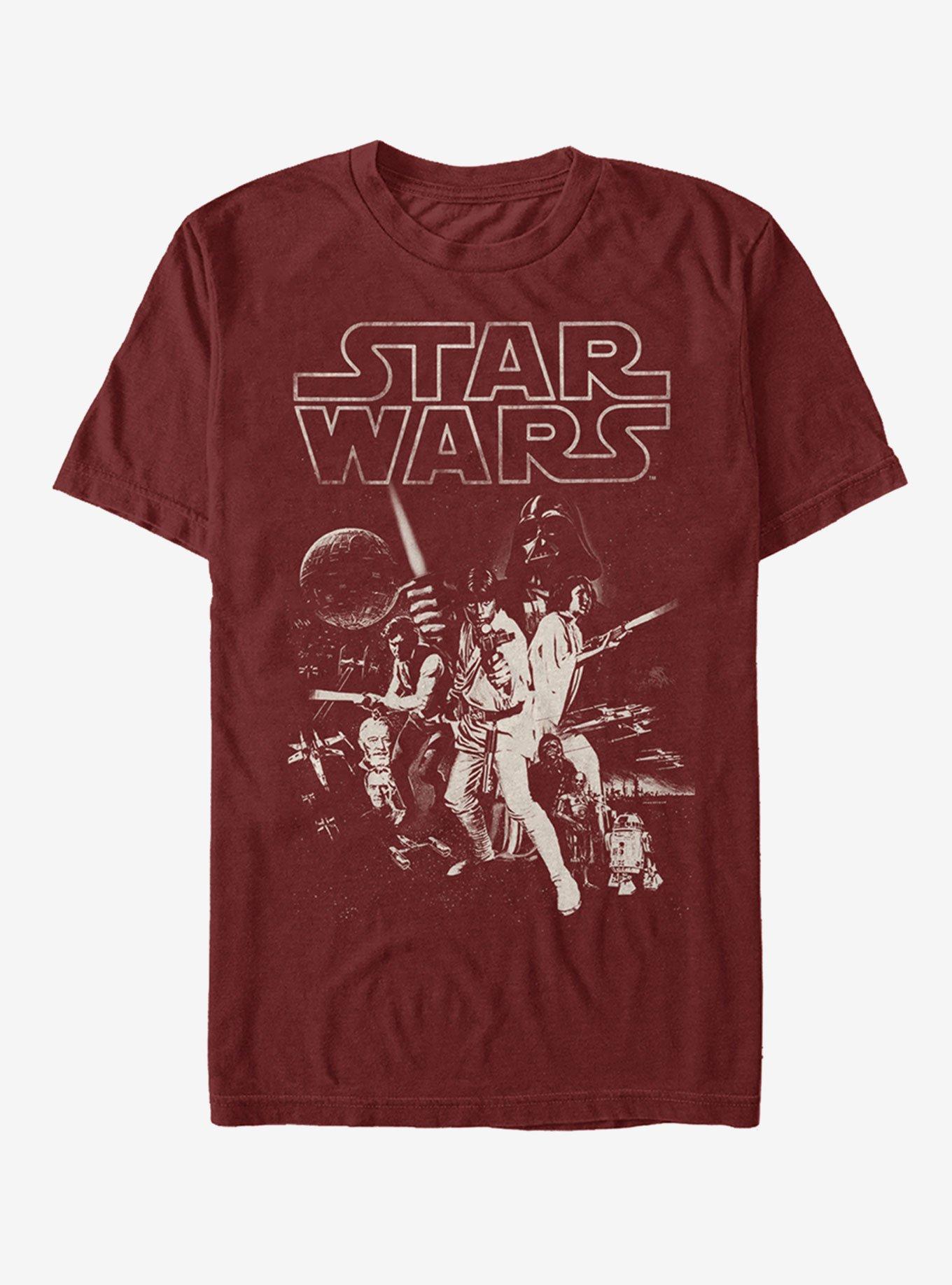 Star Wars Classic Poster T-Shirt