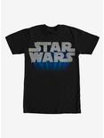 Star Wars Flying Logo T-Shirt, BLACK, hi-res