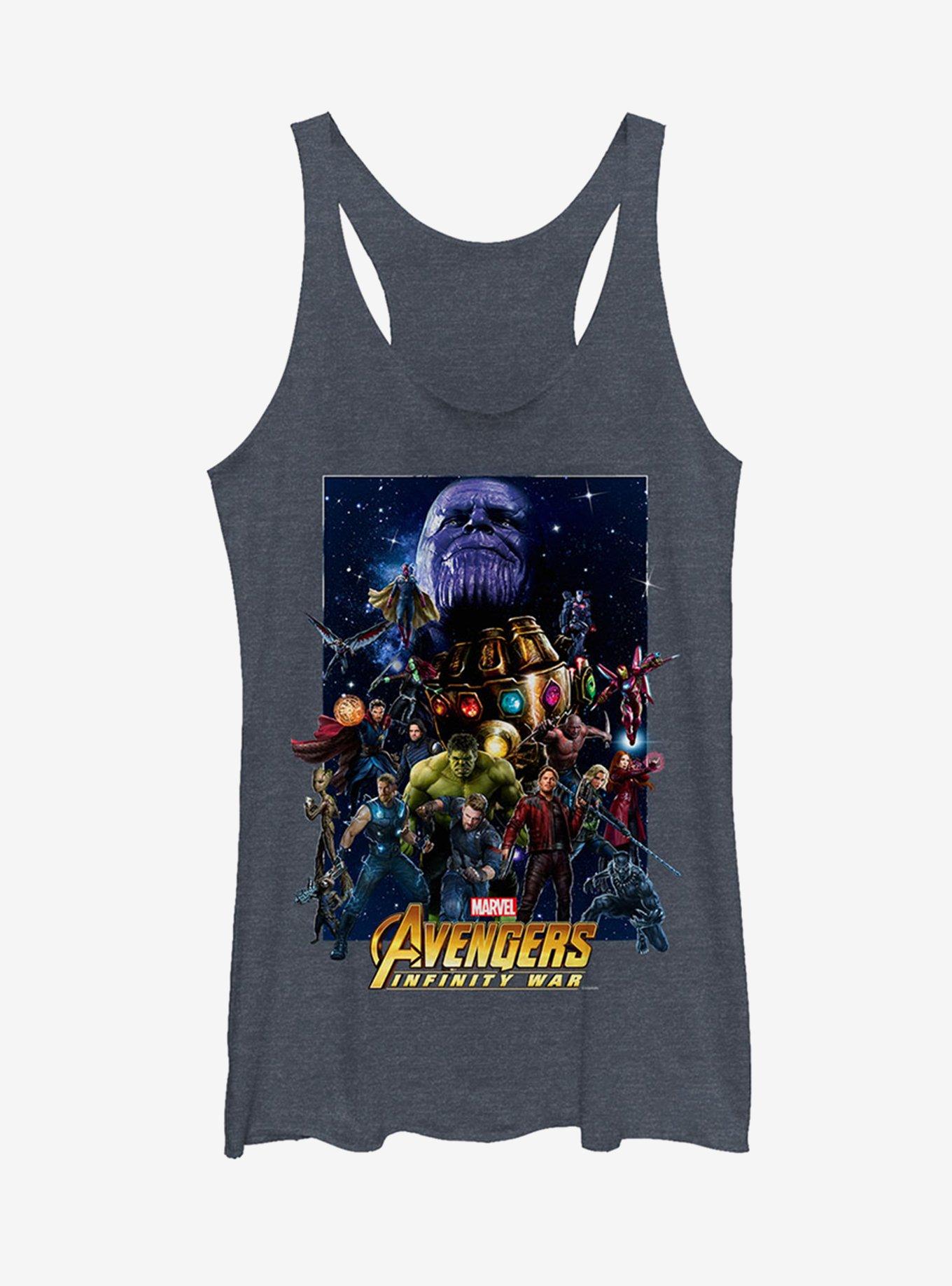 Marvel Avengers: Infinity War Character Collage Girls Tank, , hi-res