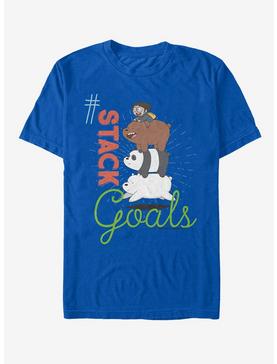 We Bare Bears Stack Goals T-Shirt, , hi-res
