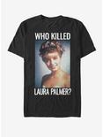 Twin Peaks Who Killed Laura Palmer T-Shirt, BLACK, hi-res