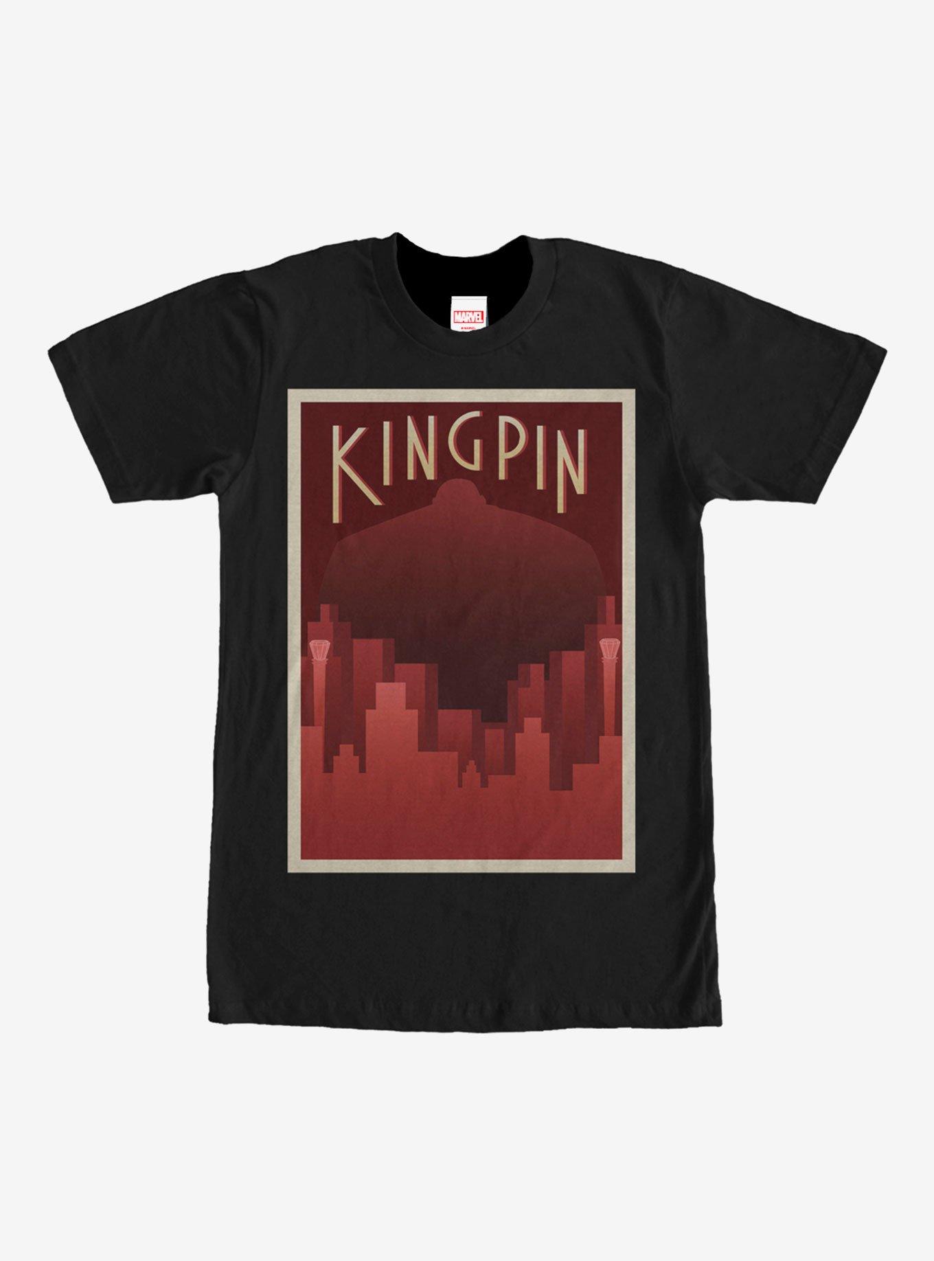 Marvel Kingpin Wilson Fisk T-Shirt, BLACK, hi-res