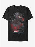 Marvel Puzzle Quest Spider-Man Web T-Shirt, BLACK, hi-res