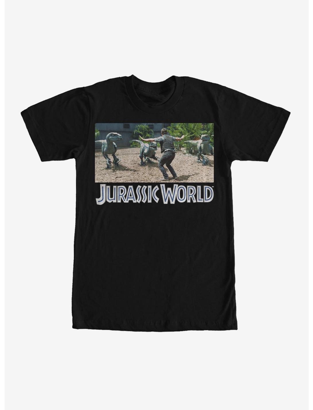 Jurassic World Velociraptor Training T-Shirt, BLACK, hi-res