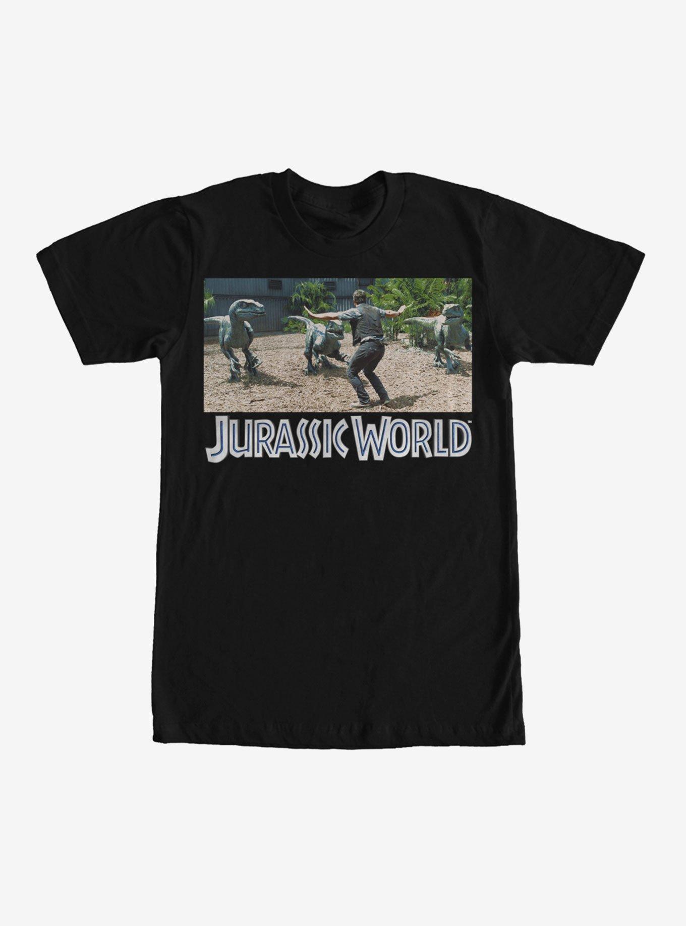 Jurassic World Velociraptor Training T-Shirt, BLACK, hi-res