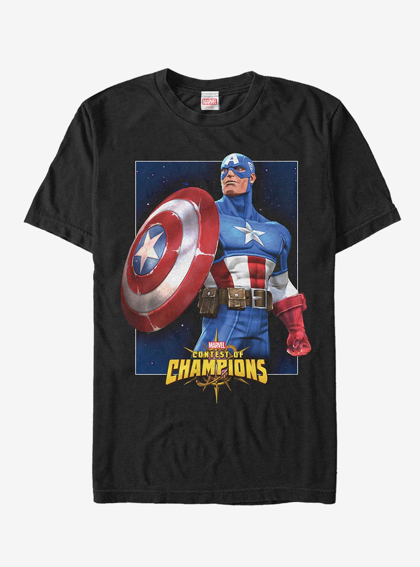 Marvel Contest of Champions Captain America T-Shirt, , hi-res