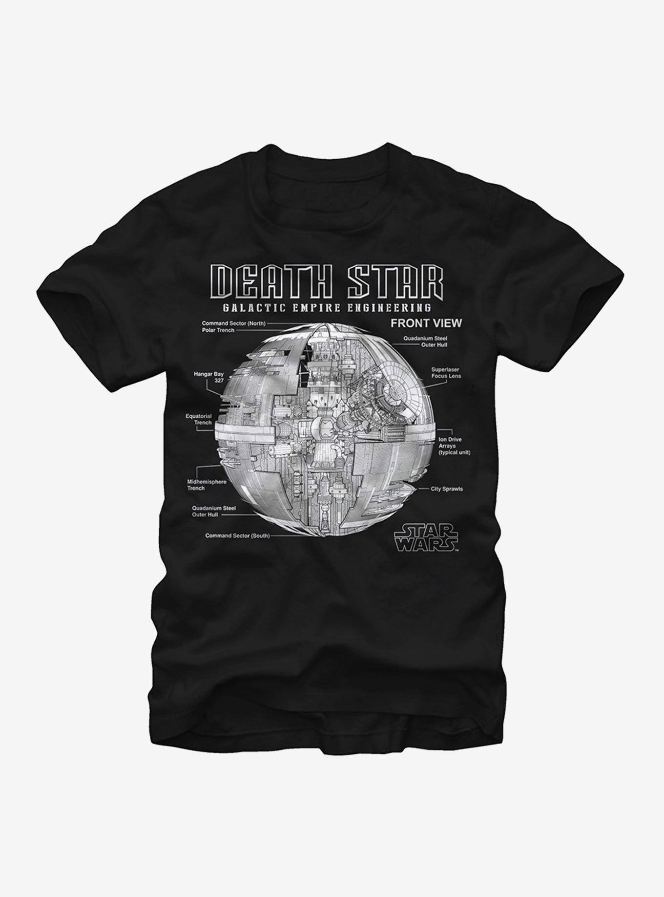 Star Wars Death Star Galactic Empire Engineering T-Shirt, , hi-res