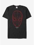 Marvel Spider-Man Homecoming Mask T-Shirt, BLACK, hi-res