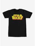 Plus Size Star Wars Logo 3D T-Shirt, BLACK, hi-res