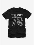 Star Wars 77 Athletic Print T-Shirt, BLACK, hi-res