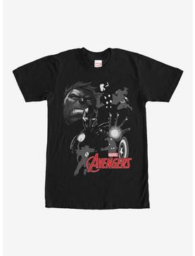 Marvel Avengers Grayscale T-Shirt, , hi-res