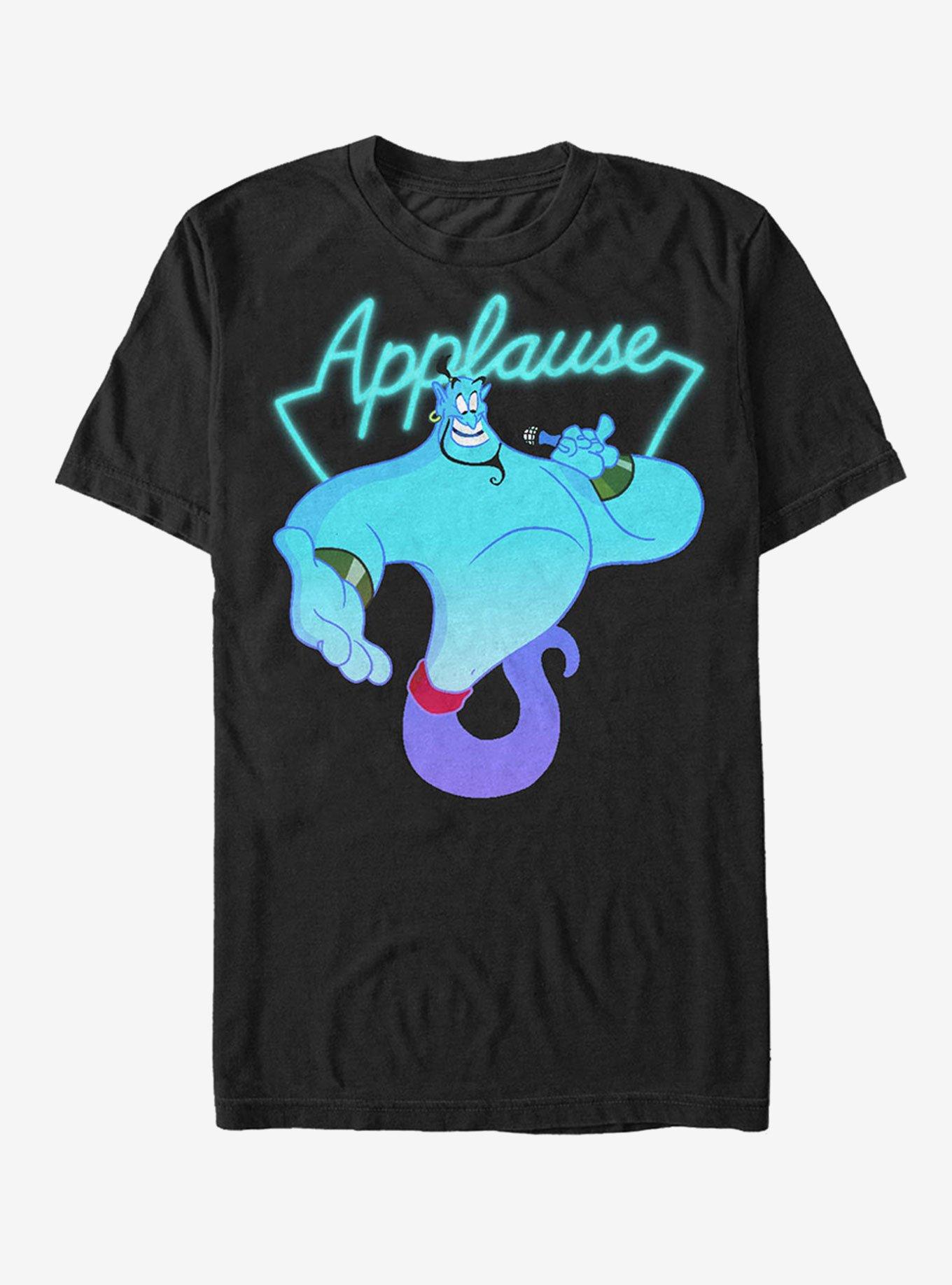 Disney Aladdin Genie Applause T-Shirt, BLACK, hi-res
