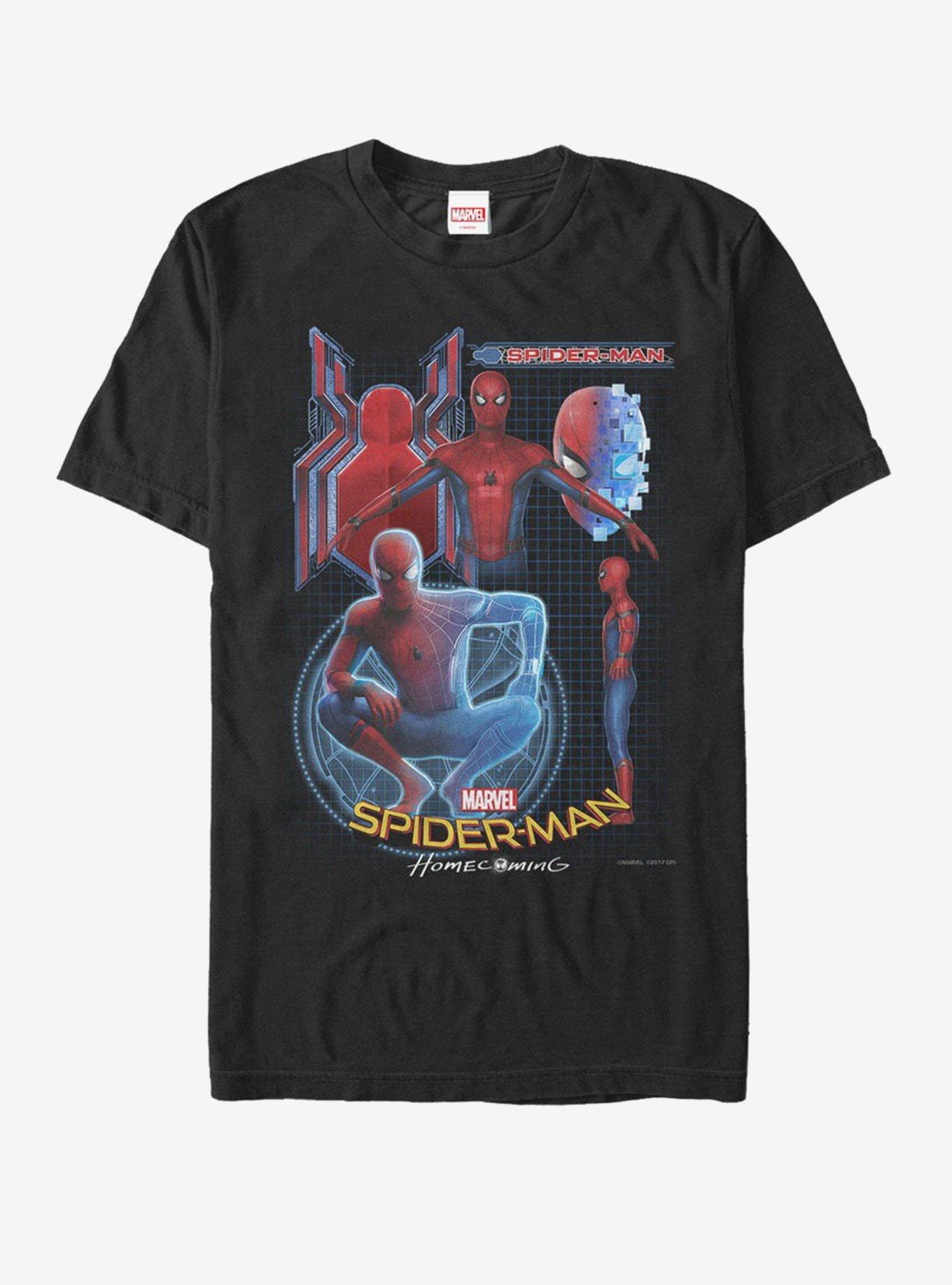 Marvel Spider-Man Homecoming Suit Schematics T-Shirt, , hi-res