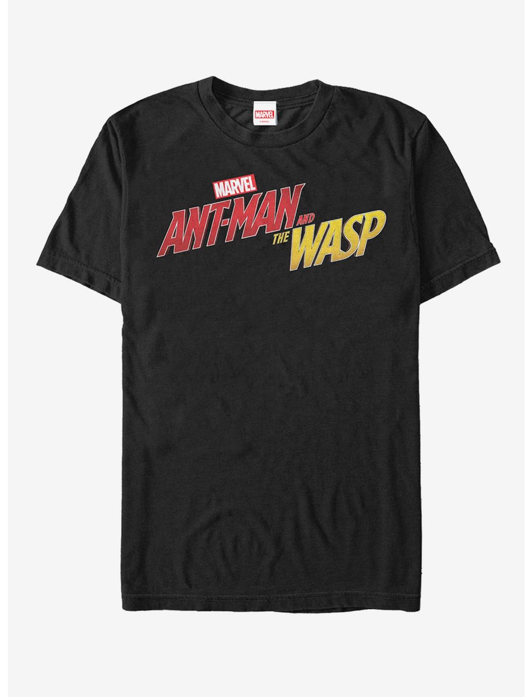 Marvel Ant-Man and the Wasp Logo T-Shirt, BLACK, hi-res