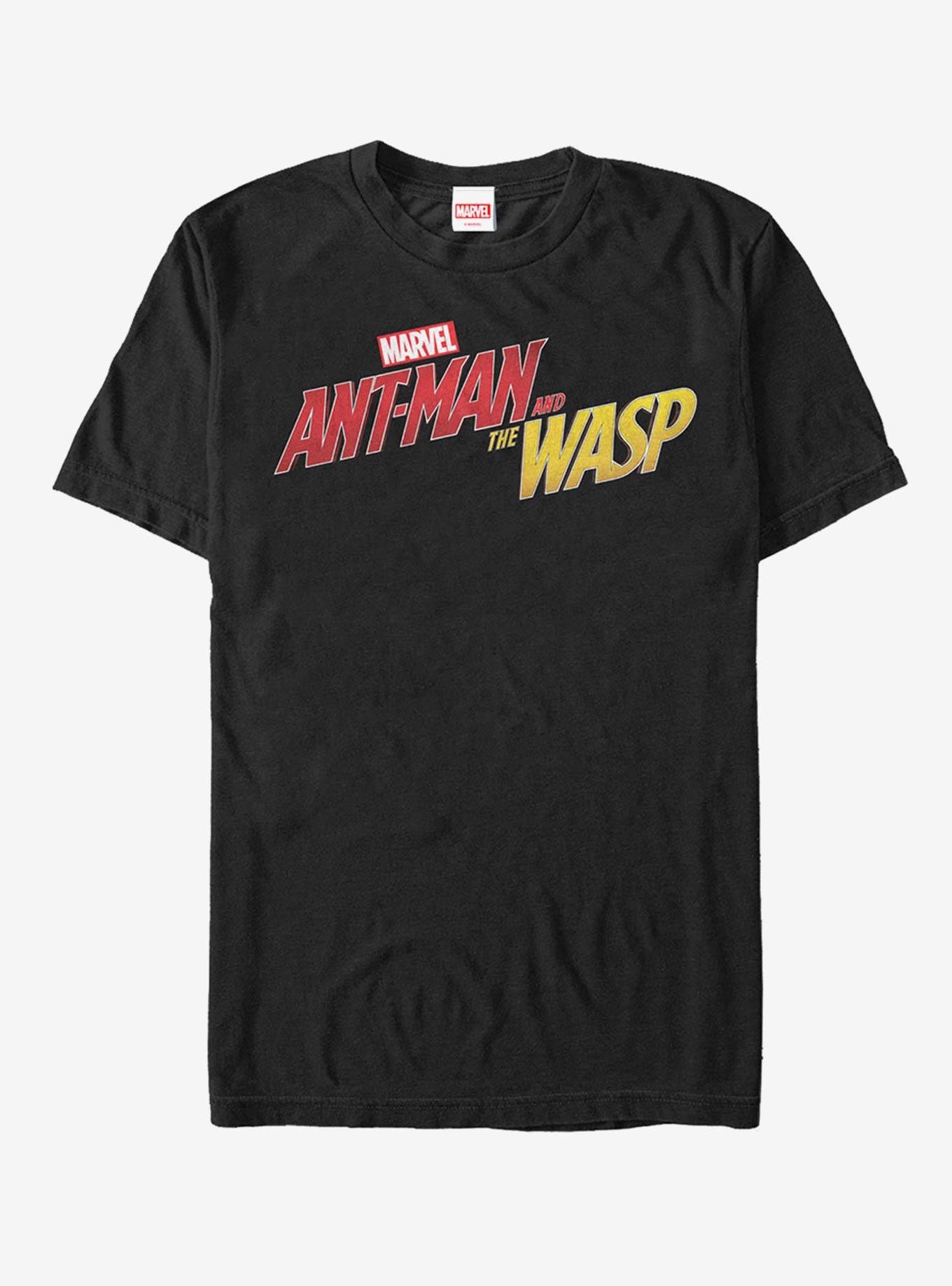 Marvel Ant-Man and the Wasp Logo T-Shirt, BLACK, hi-res