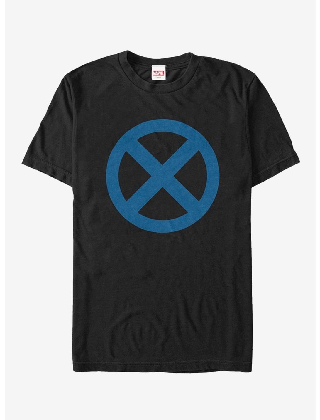 Marvel X-Men Symbol Logo T-Shirt, BLACK, hi-res