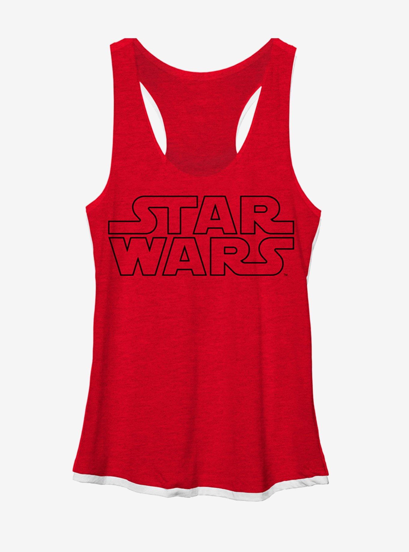 Star Wars Sleek Movie Logo Girls Tank, , hi-res