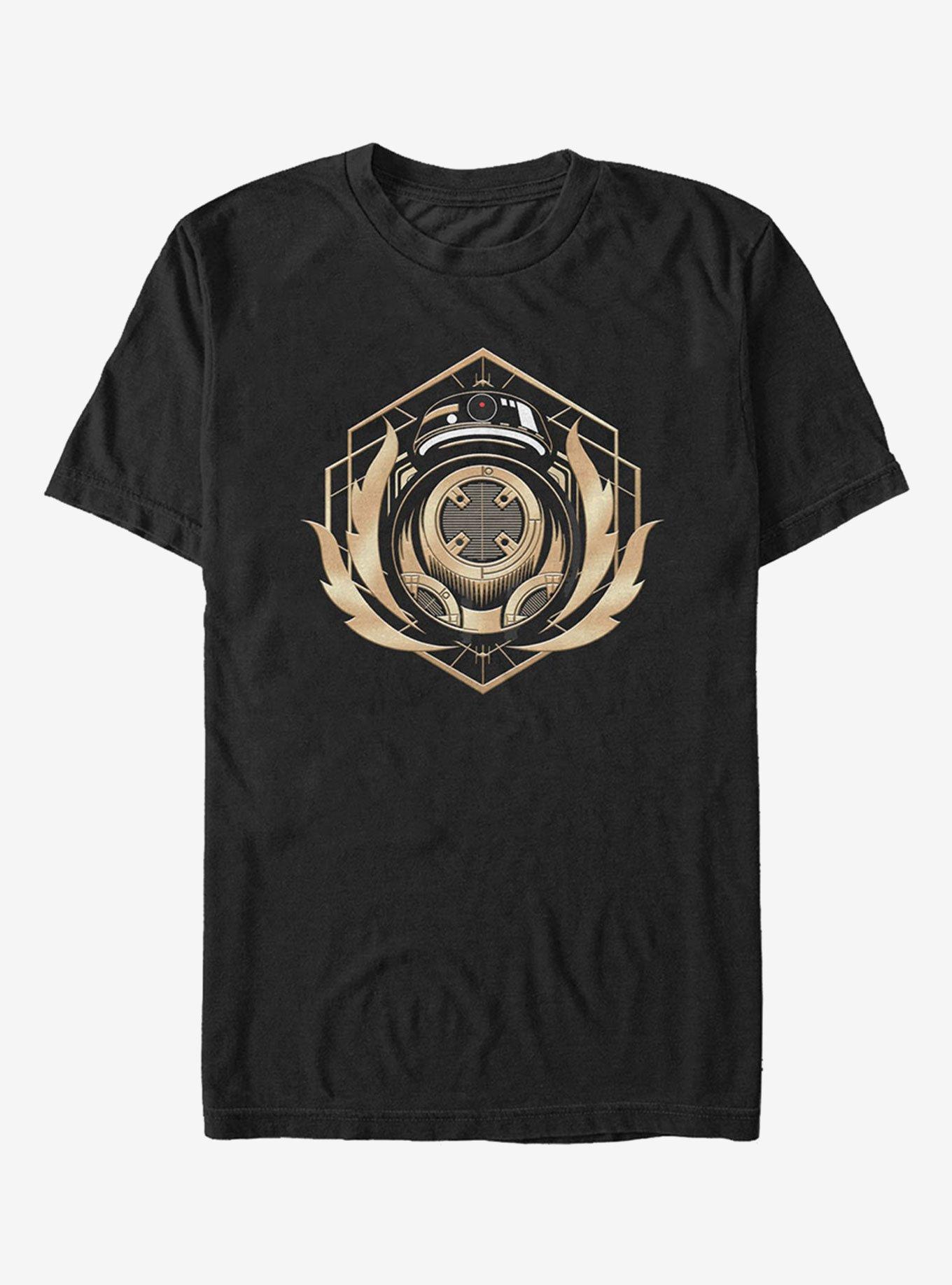 Star Wars BB-9E Flames T-Shirt, BLACK, hi-res