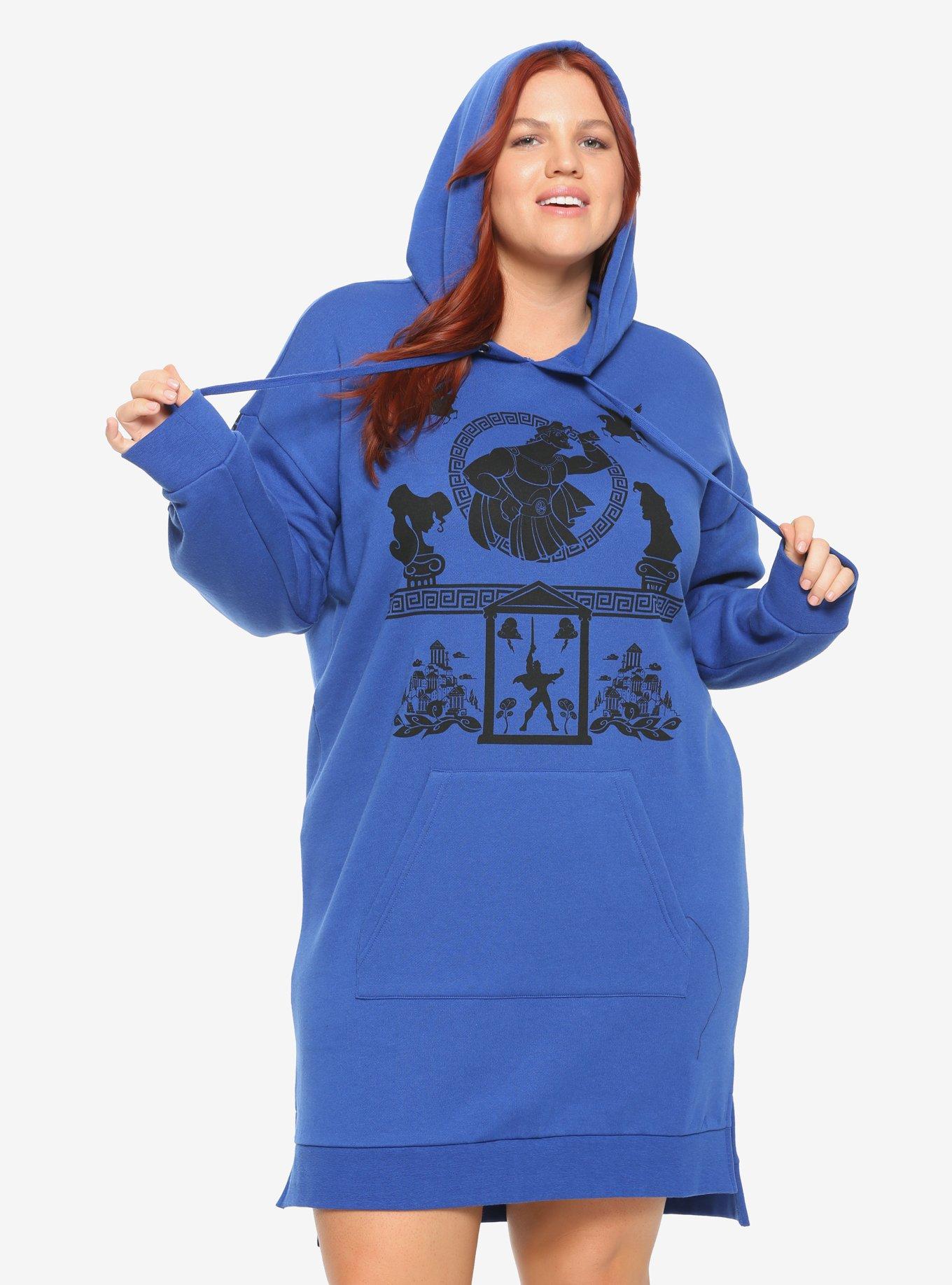 Disney Hercules Pottery Hoodie Dress Plus Size, MULTI, hi-res
