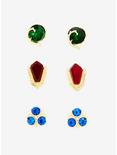 The Legend Of Zelda: Breath Of The Wild Rupees Earring Set 3 Pair, , hi-res