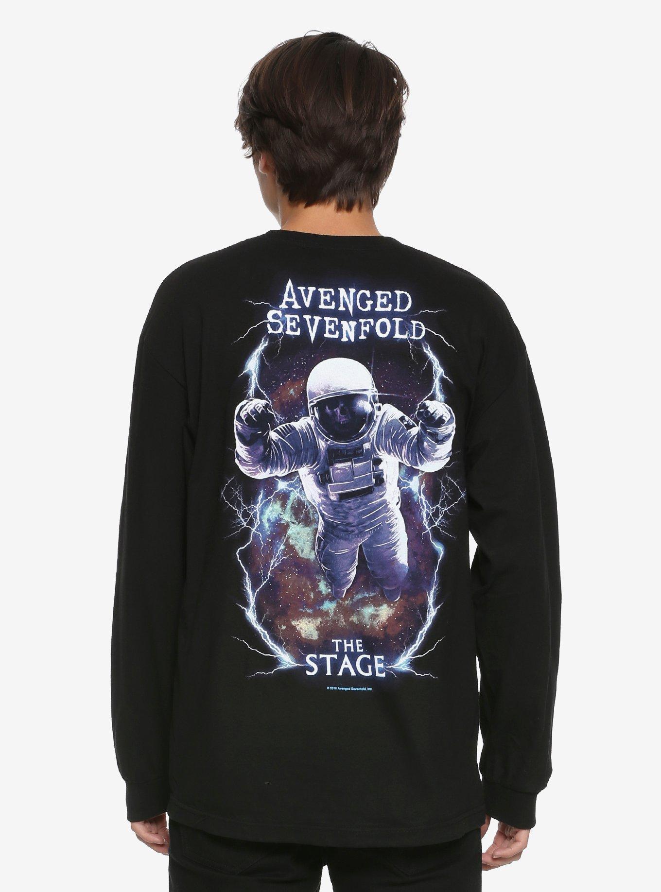 Avenged Sevenfold The Stage Long-Sleeve T-Shirt, BLACK, hi-res