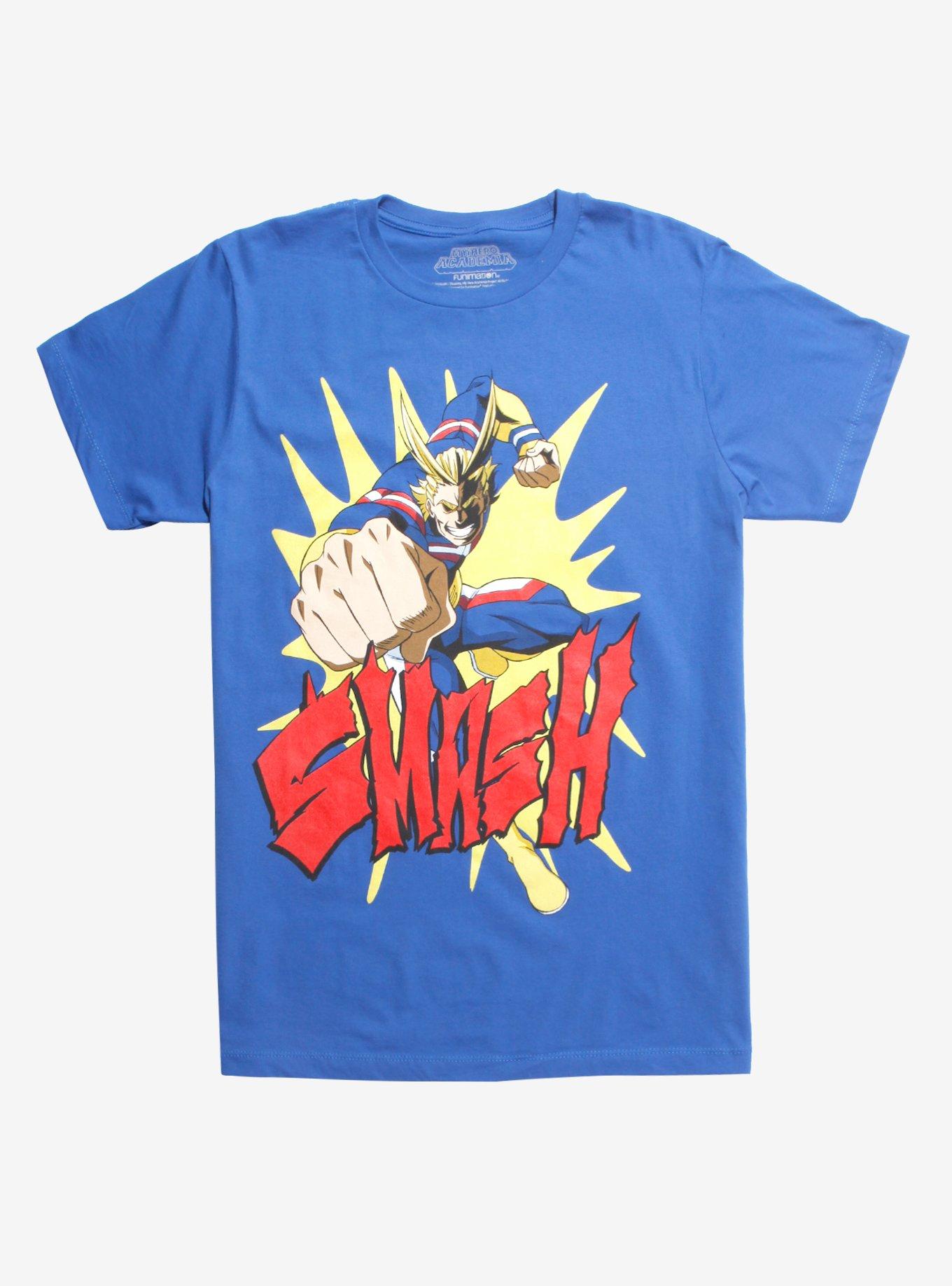 My Hero Academia United States Of Smash Tour T-Shirt, ROYAL BLUE, hi-res