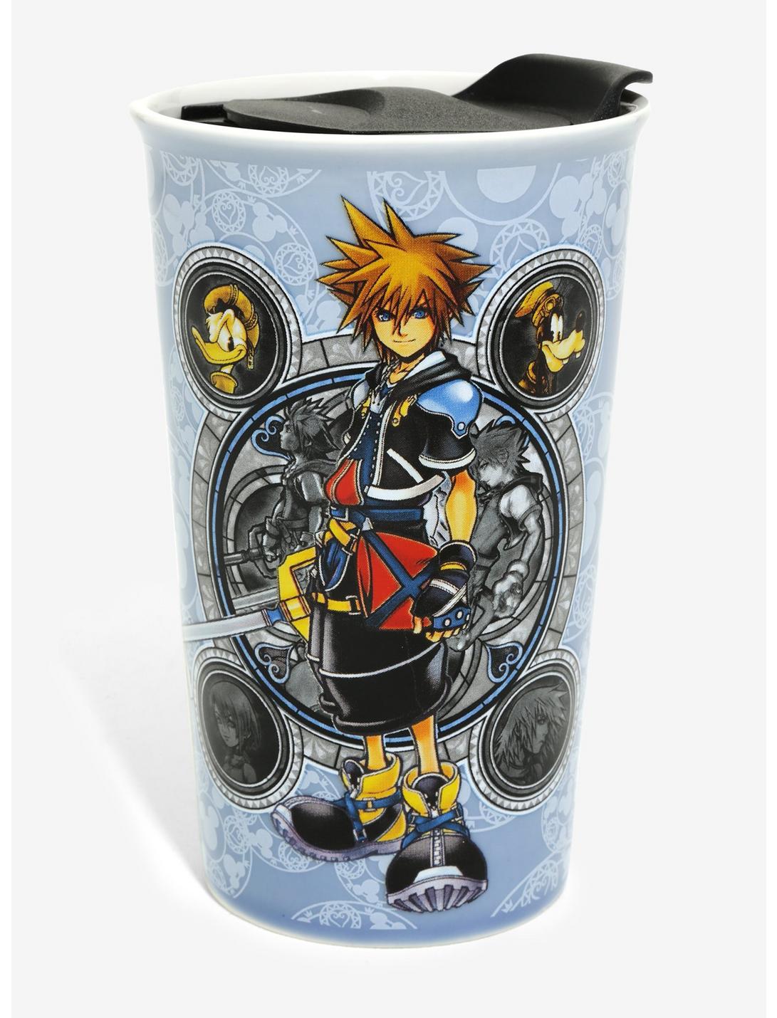 Disney Kingdom Hearts Ceramic Travel Mug, , hi-res