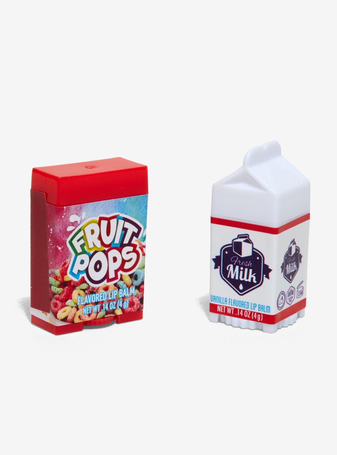 Milk & Fruit Cereal Lip Balm Set, , hi-res