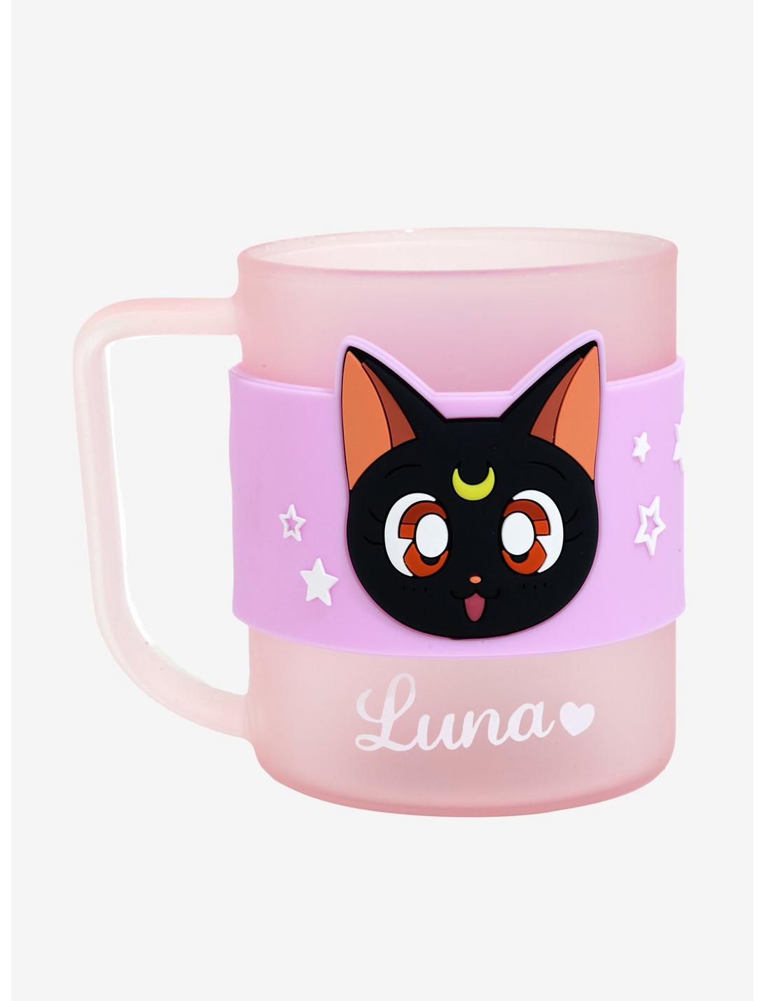 Sailor Moon Glass Mug With Silicone Wrap - BoxLunch Exclusive, , hi-res