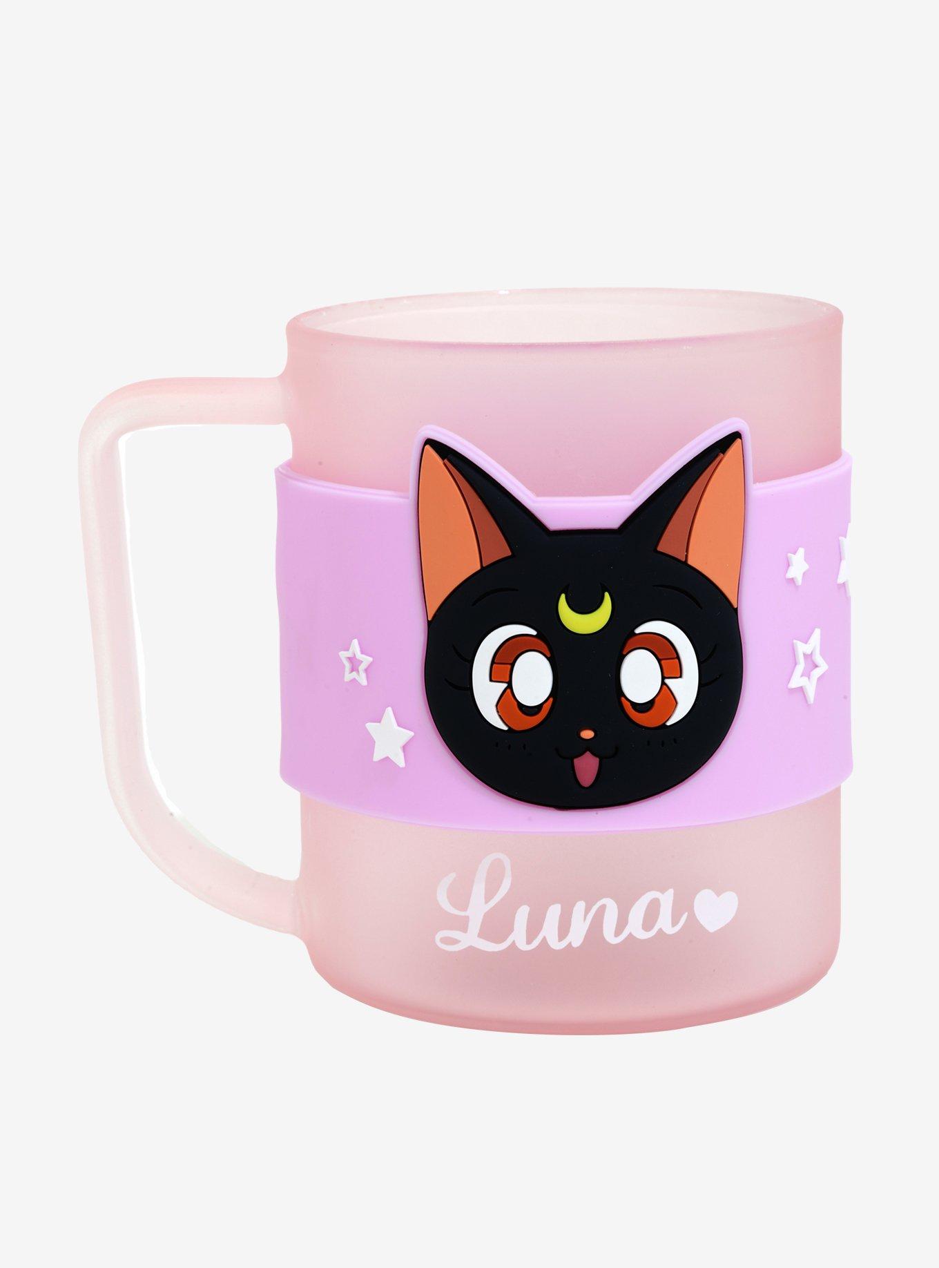 Sailor Moon Glass Mug With Silicone Wrap - BoxLunch Exclusive, , hi-res