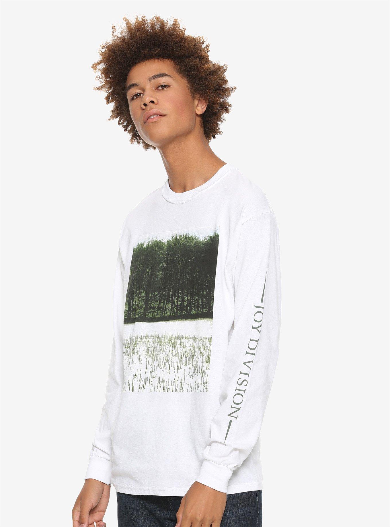 Joy Division Forest Long-Sleeve T-Shirt, WHITE, hi-res