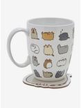 Pusheen Cats Mug & Coaster Set, , hi-res