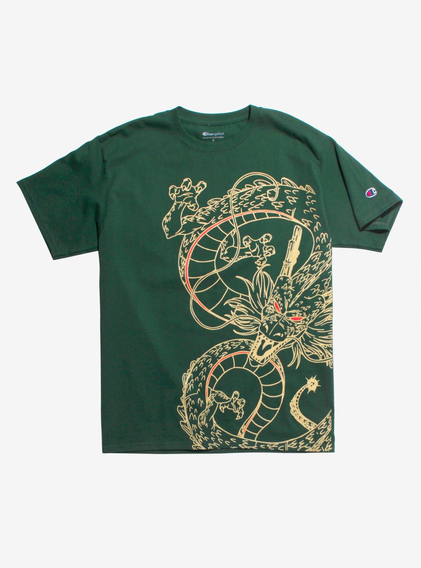 Dragon Ball Z Shenron Champion T Shirt Hot Topic Exclusive