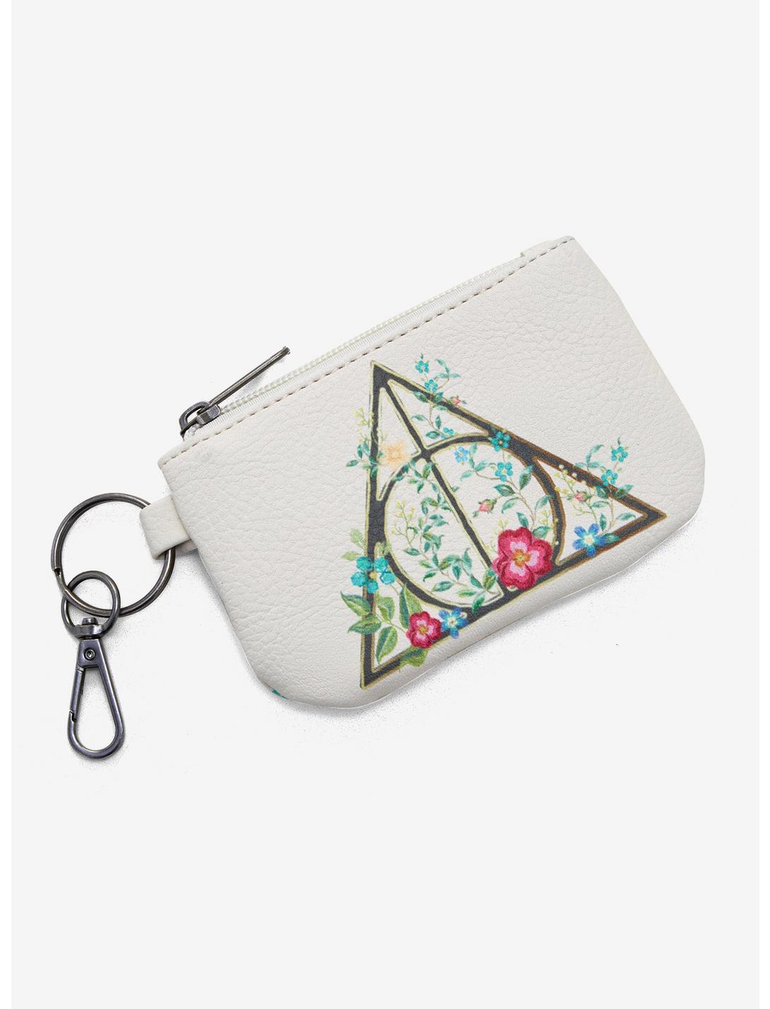 Harry Potter Deathly Hallows Floral ID Wallet, , hi-res