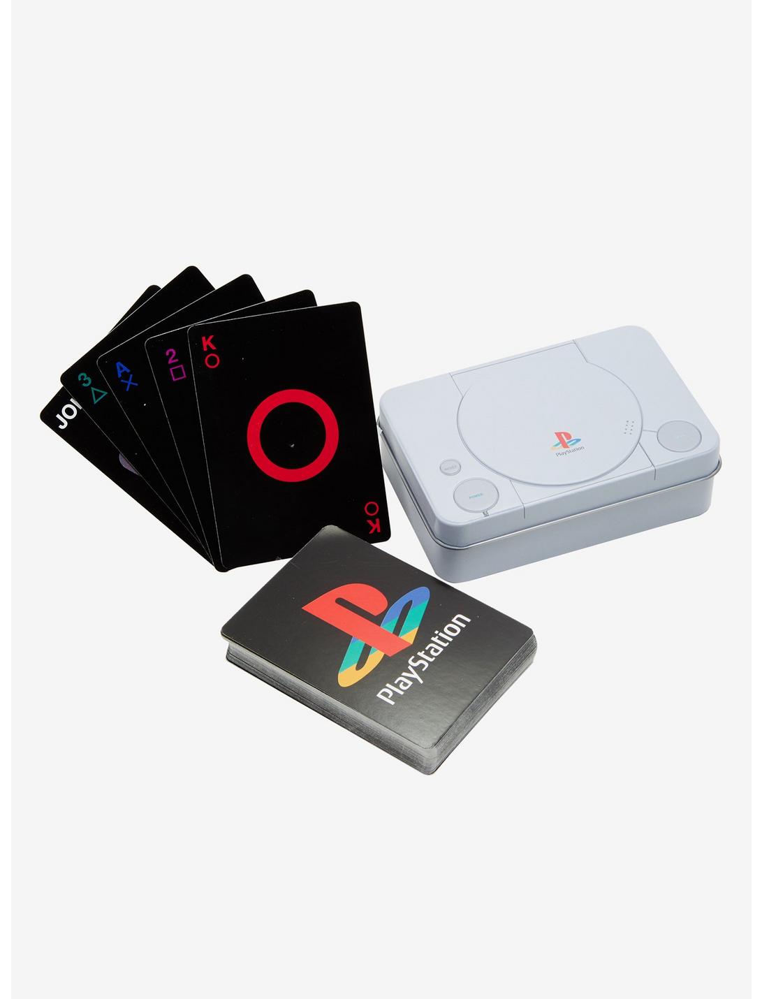 PlayStation Playing Cards With Tin, , hi-res