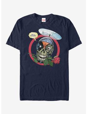 Marvel Deadpool Rose T-Shirt, NAVY, hi-res