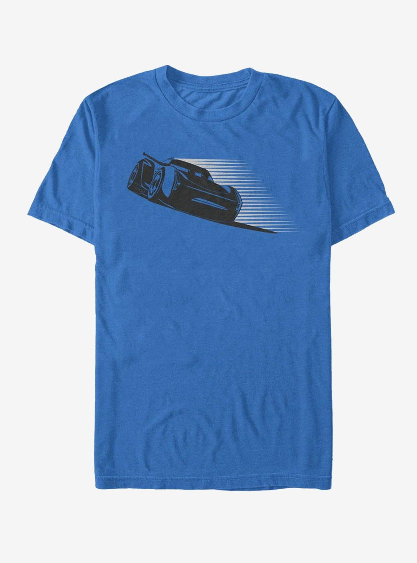 Disney Cars Jackson Storm Stripes T-Shirt, ROYAL, hi-res