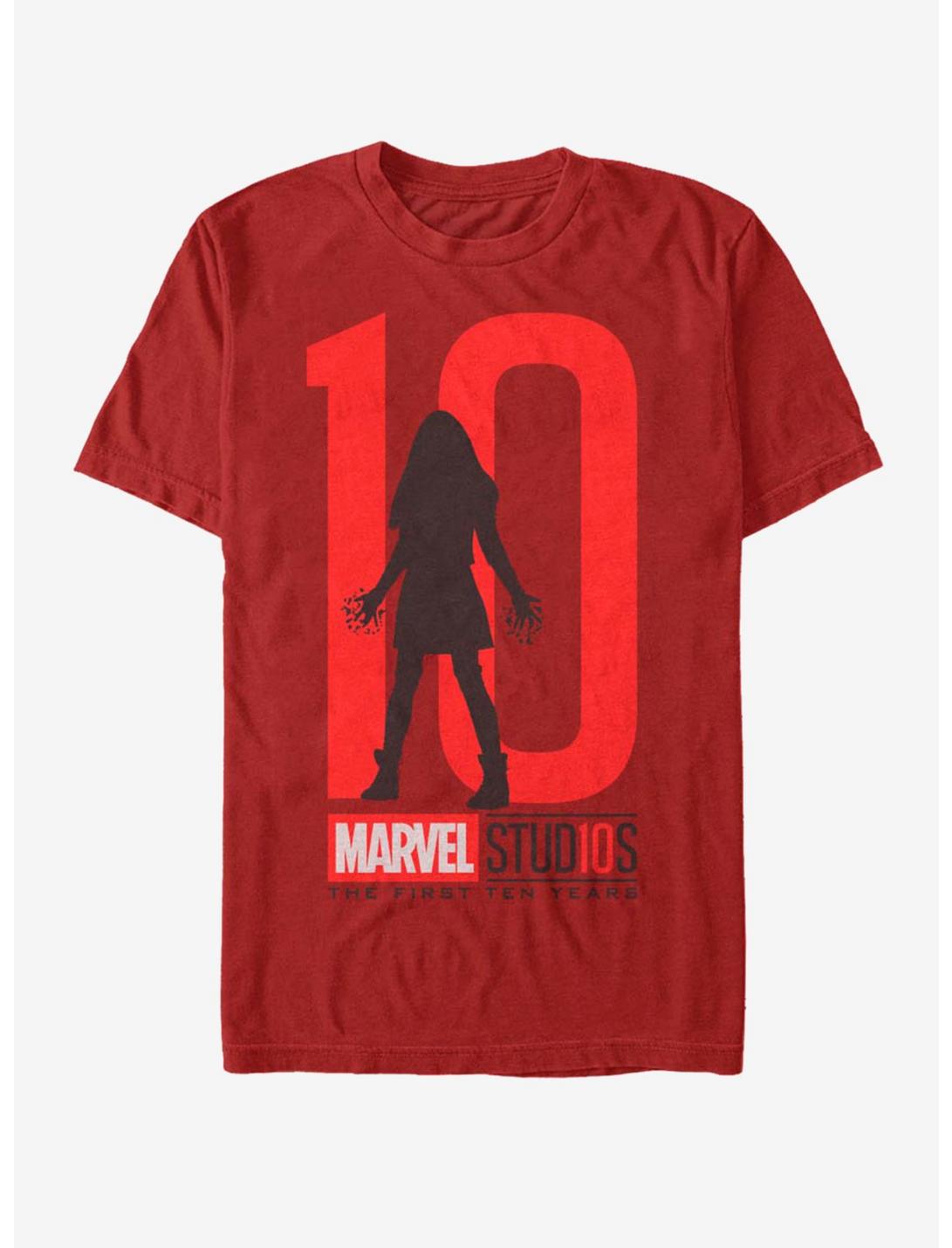 Marvel 10 Anniversary Scarlet Witch T-Shirt, CARDINAL, hi-res