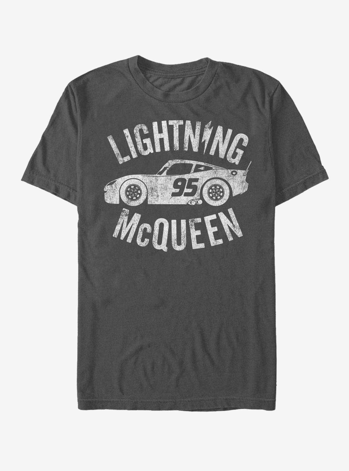 Disney Cars Lightning McQueen T-Shirt - GREY | Hot Topic