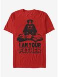Star Wars I Am Your Father Darth Vader T-Shirt, RED, hi-res