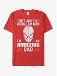Marvel Father's Day Spider-Man Not Regular Dad T-Shirt, RED, hi-res