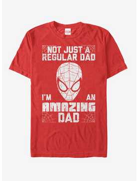 Marvel Father's Day Spider-Man Not Regular Dad T-Shirt, , hi-res