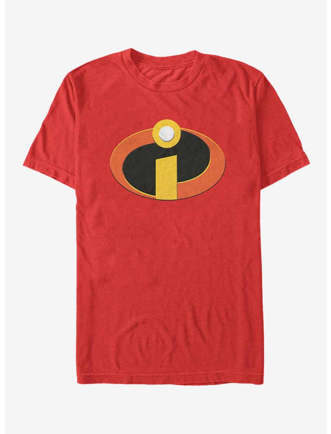 Disney Pixar Incredibles Classic Logo T-Shirt, RED, hi-res