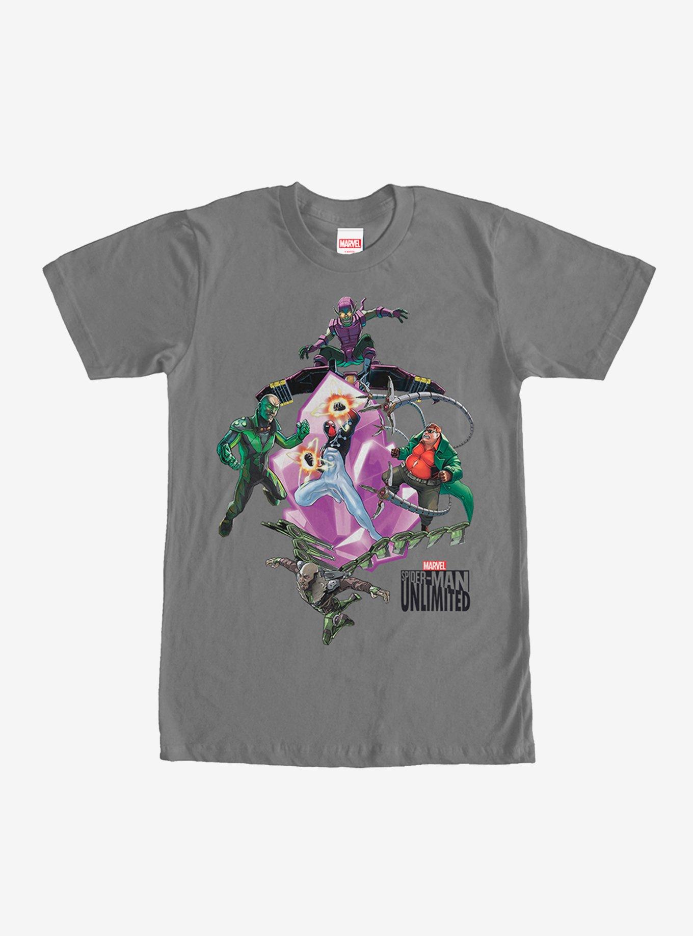 Marvel Spider-Man Unlimited Villains T-Shirt, , hi-res