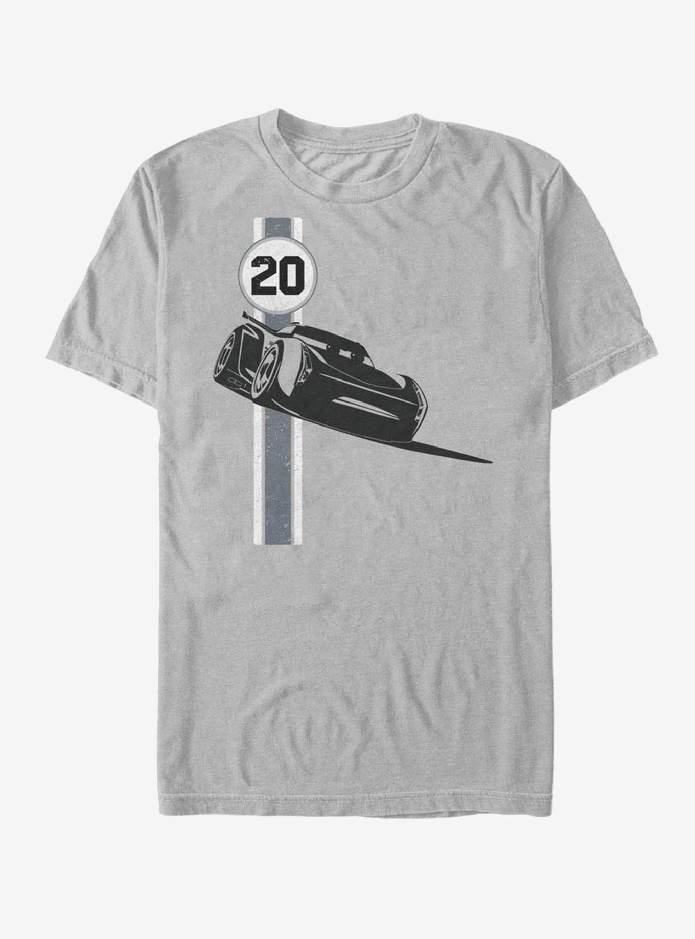 Disney Cars Racing Jackson Storm T-Shirt, SILVER, hi-res