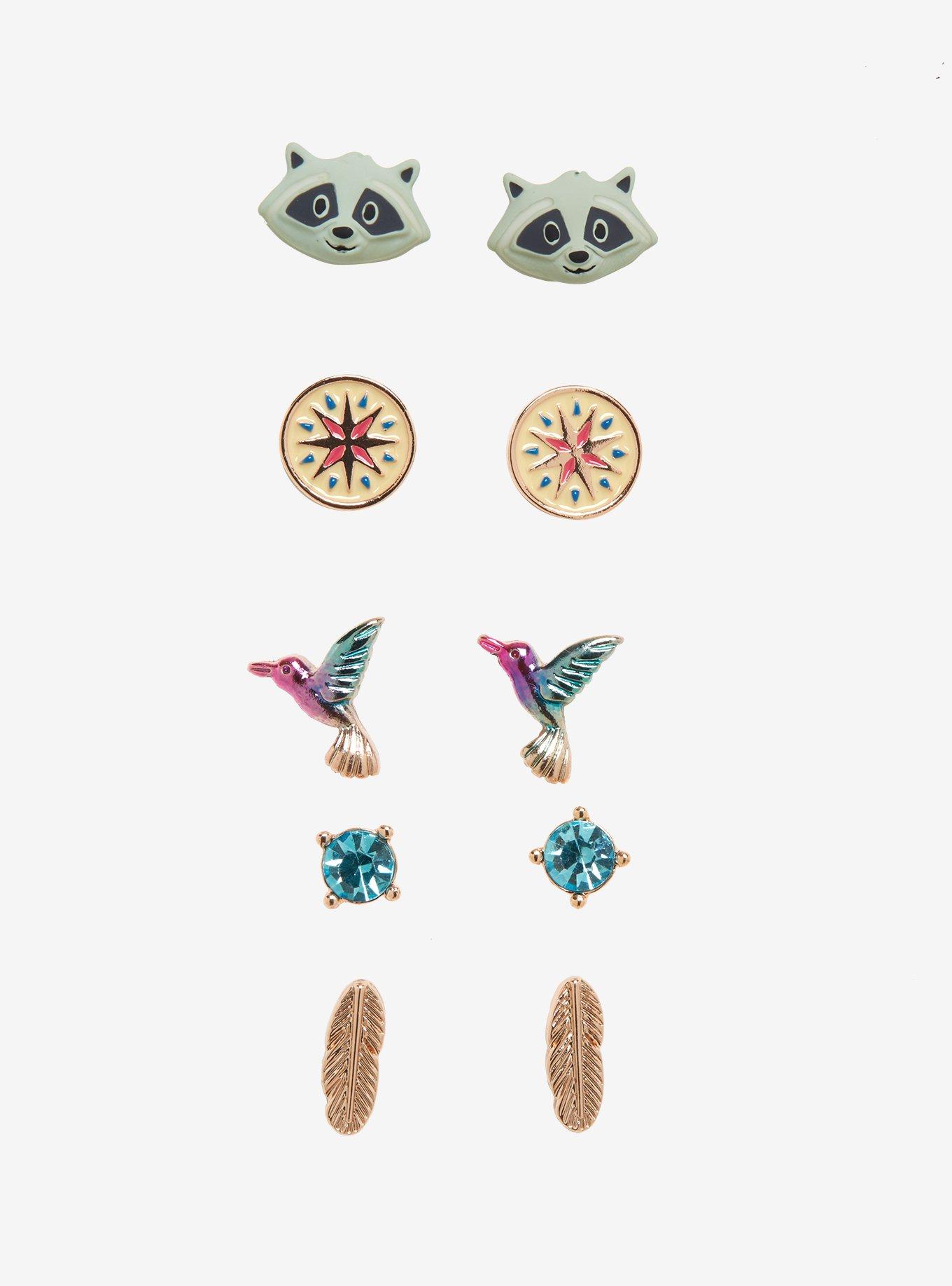 Disney Pocahontas Earring Set, , hi-res