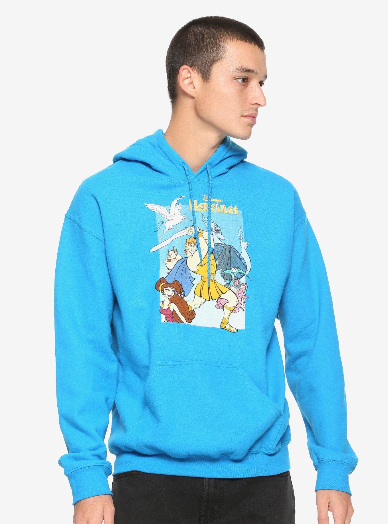 Disney Hercules Poster Hoodie, ROYAL BLUE, hi-res