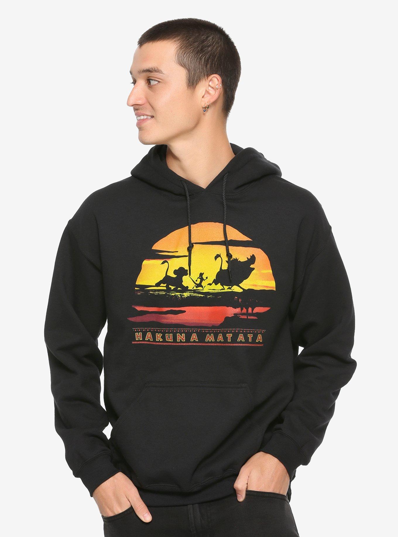 Disney The Lion King Hakuna Matata Hoodie, BLACK, hi-res