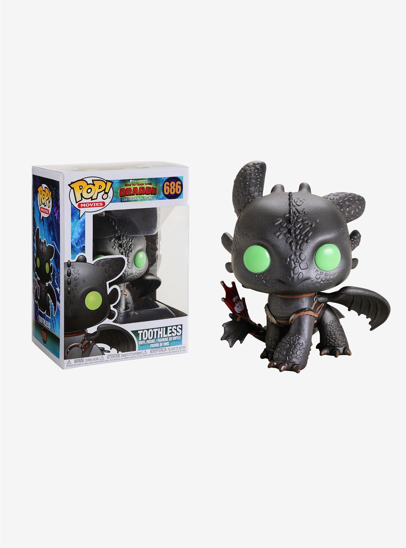 Funko How To Train: Your Dragon The Hidden World Pop! Movies Toothless Vinyl Figure, , hi-res