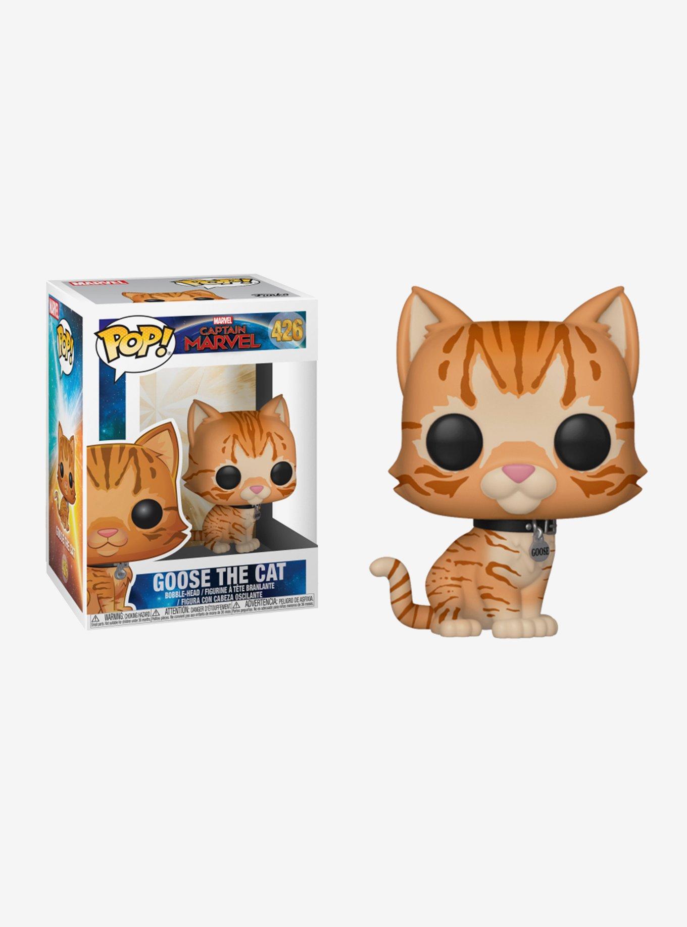 Funko Marvel Captain Marvel Pop! Movies Goose The Cat Vinyl Bobble-Head, , hi-res